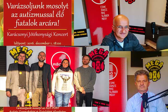A jótékonysági koncert szervezőivel és fellépőivel beszélgettünk A jótékonysági koncert szervezőivel és fellépőivel beszélgettünk