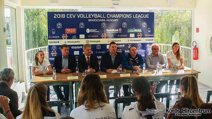 Megtartotta szezonnyitó sajtótájékoztatóját a Békéscsabai Röplabda Sportegyesület Megtartotta szezonnyitó sajtótájékoztatóját a Békéscsabai Röplabda Sportegyesület