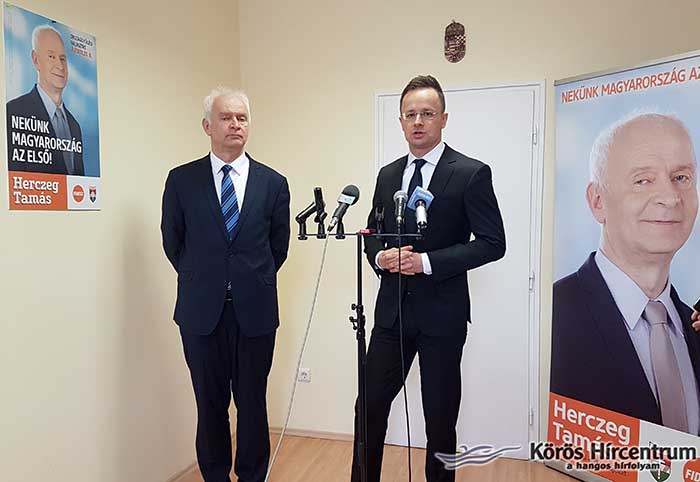 Békéscsabán járt Szijjártó Péter külügyi és külgazdasági ügyekért felelős államtitkár Békéscsabán járt Szijjártó Péter külügyi és külgazdasági ügyekért felelős államtitkár