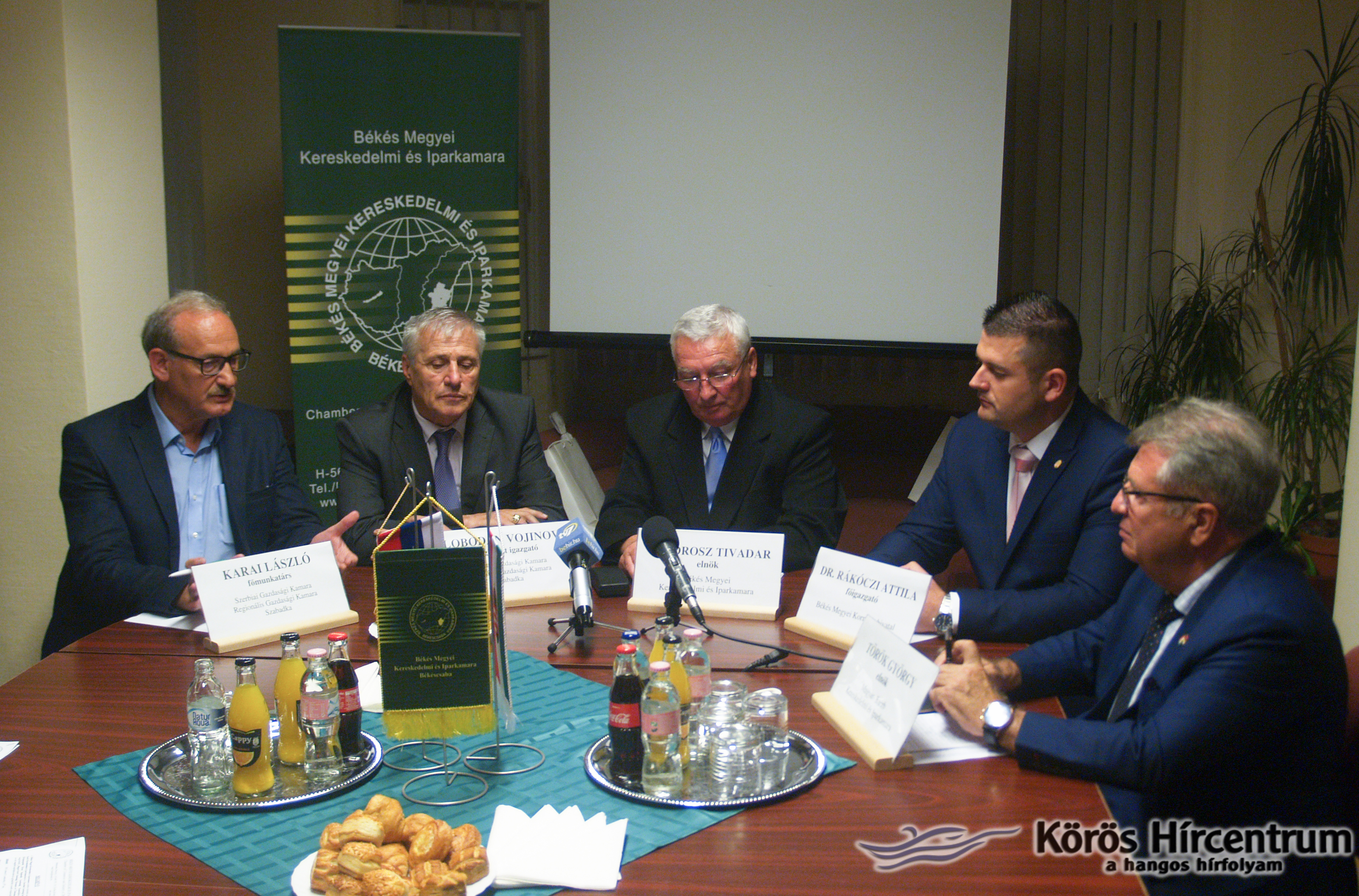 Gazdasági fórumon találkozhattak egymással a két ország vállalkozói Békéscsabán Gazdasági fórumon találkozhattak egymással a két ország vállalkozói Békéscsabán